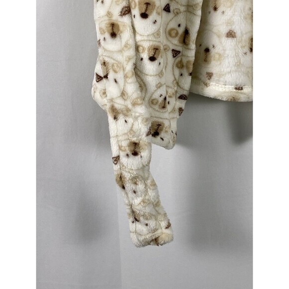 ZAK & ZOEY Toddlers Teddy Bear Barth Robe W Ears Waist Tie Plush Soft - Picture 5 of 15